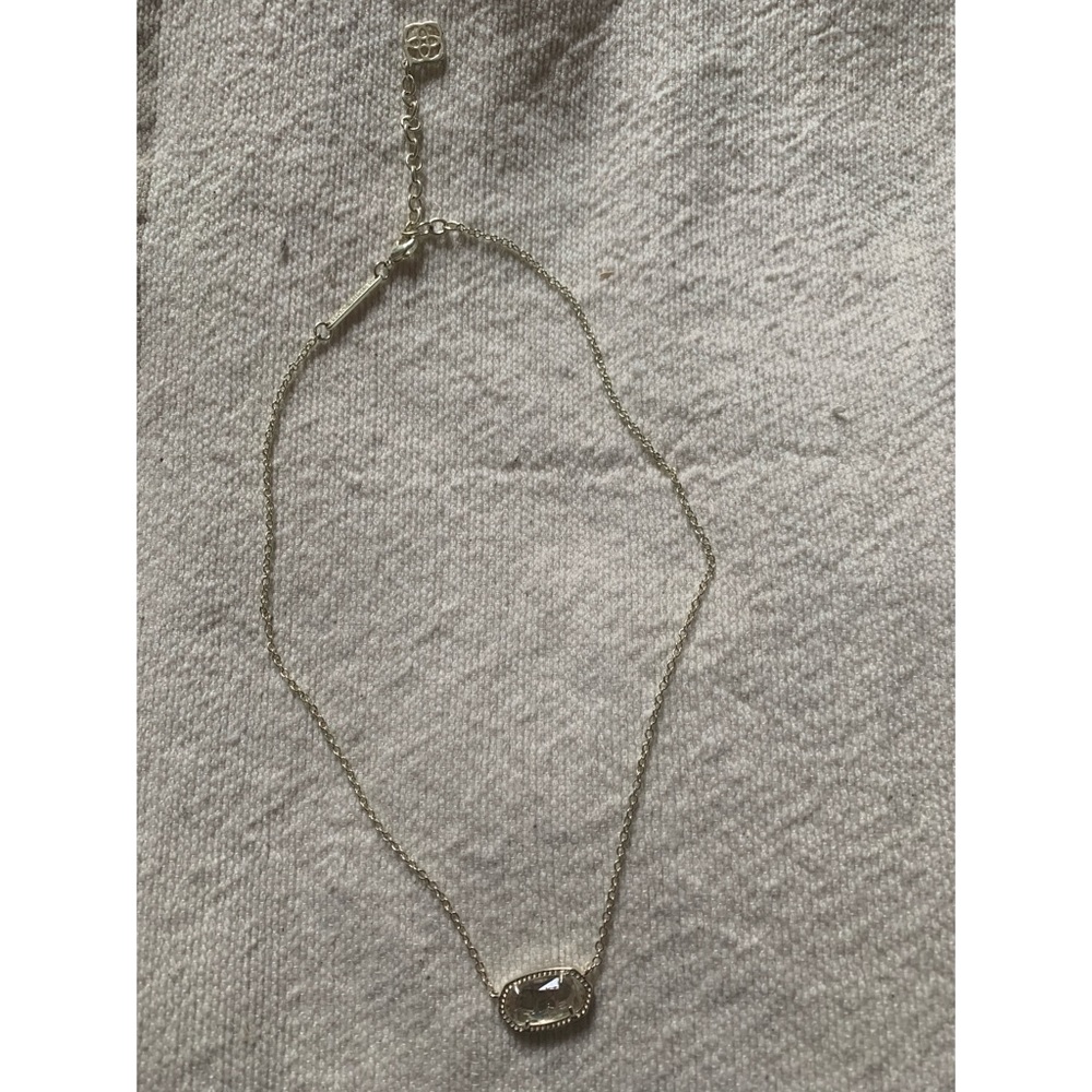 Kendra Scott - Silver Crystal Necklace